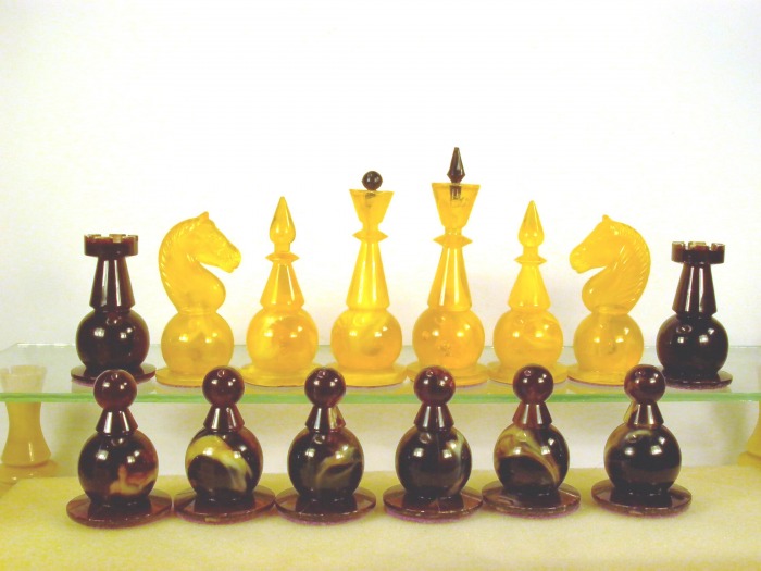 Chess Sets of Major Tsarist and Soviet Events, 1909-1941 – Soviet and Late  Tsarist Chess Sets